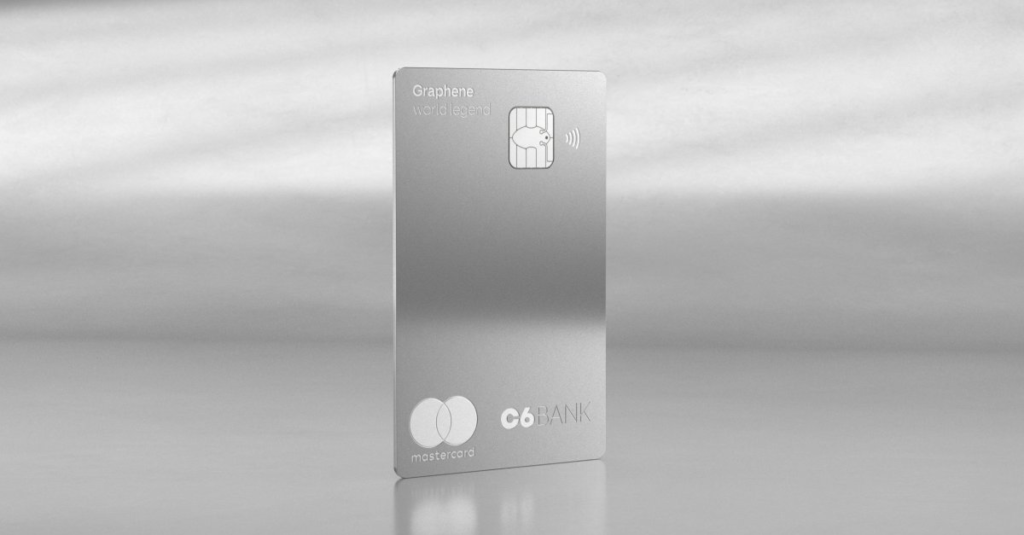 C6 Graphene World Legend oferece até 8 pontos por dólar em compras internacionais