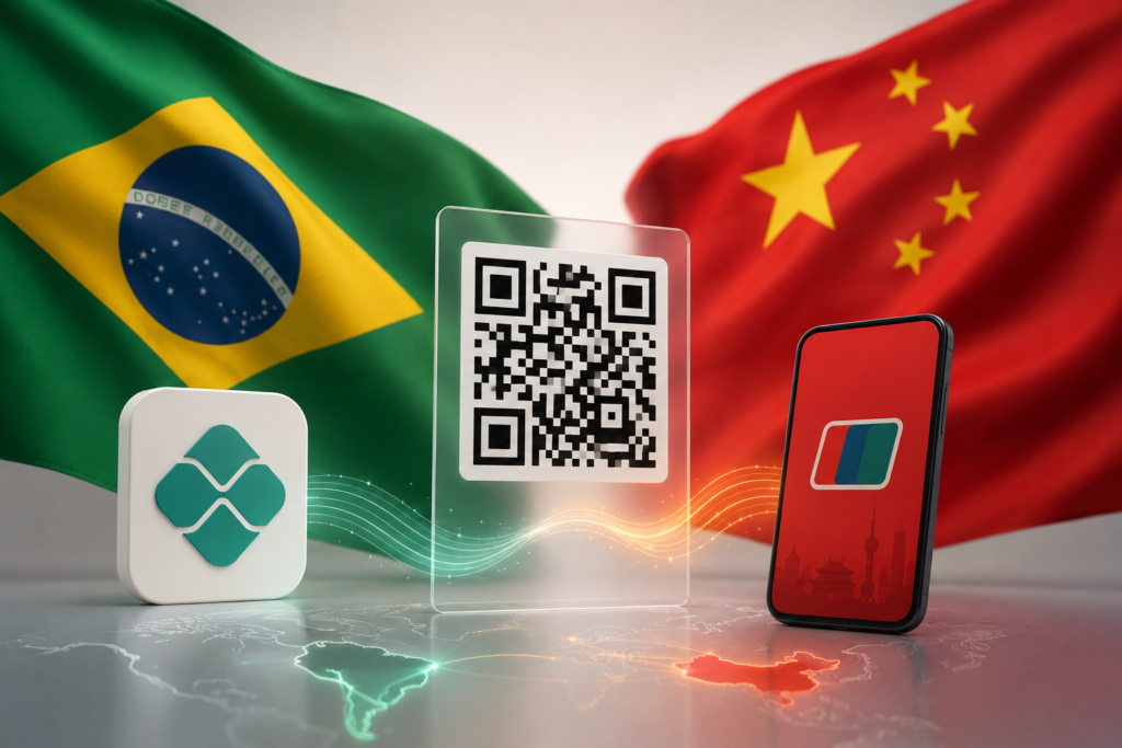 UnionPay inicia testes de pagamentos via Pix para turistas chineses no Brasil